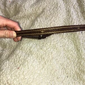 Hitched horse hair western hat band
